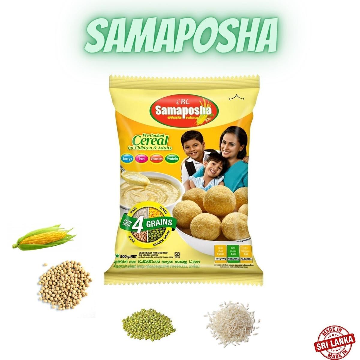 Samaposha Processed Cereal for Children & Adults
