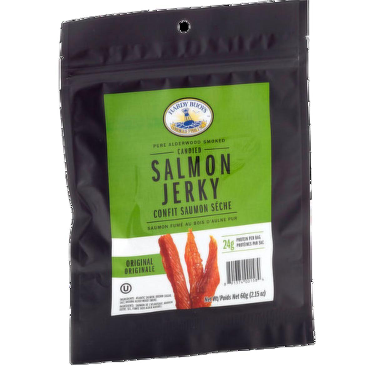 Hardy Buoy's Original Salmon Jerky, 60 Gram