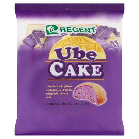 Regent Ube Cake X, Ube Flavor Sponge Cake 20g