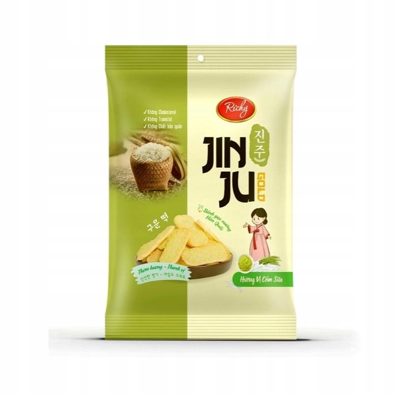 Wafle Ryżowe Z Młodym Ryżem I Mlekiem Jinju 145g