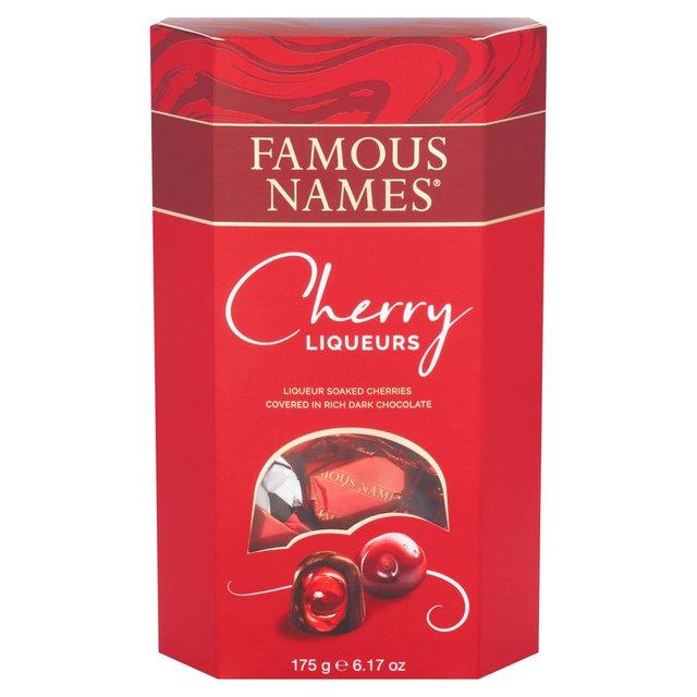 Elizabeth Shaw Famous Names Cherry Liqueurs Chocolate Box 175g