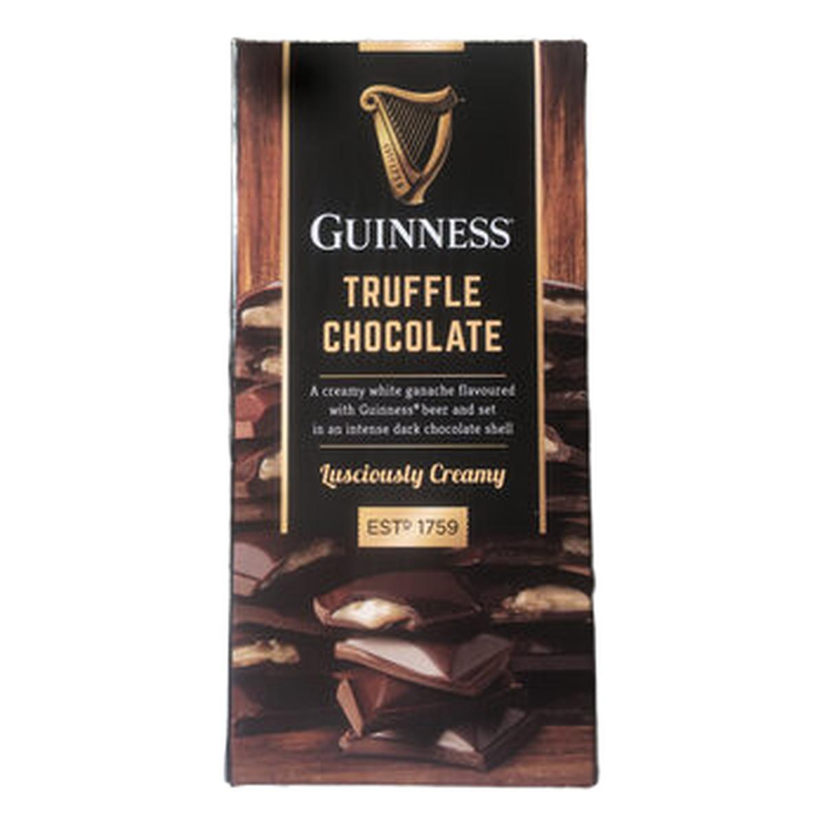 Guinness Luxury Dark Chocolate Truffle Bar (90G)