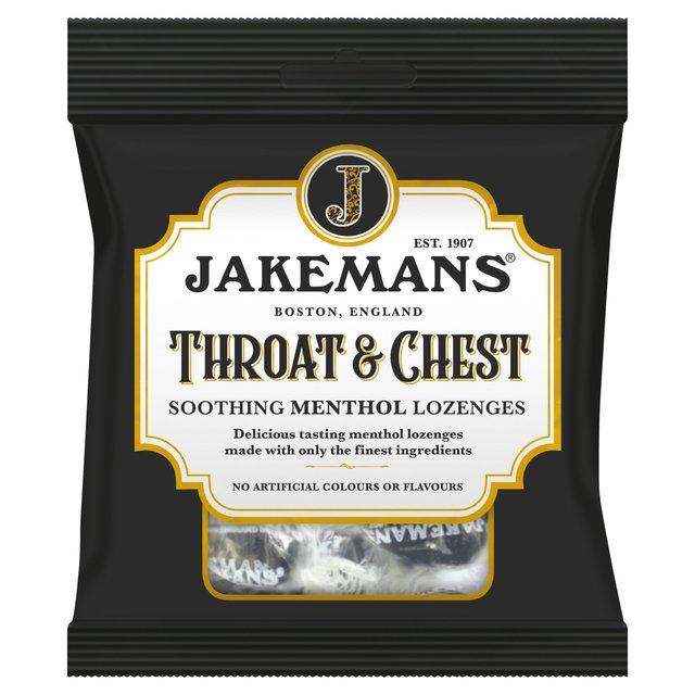 Jakemans Lozenges Throat & Chest 73g