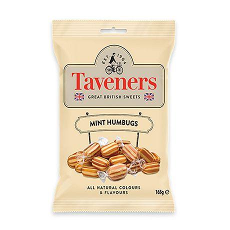 Taveners Mint Humbugs Bag 165 G