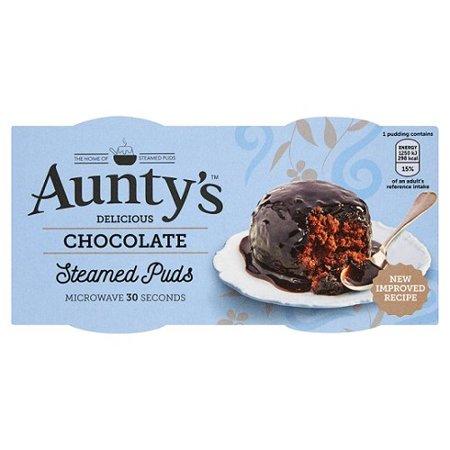 Aunty's Chocolate Steamed Puds (2X95G)